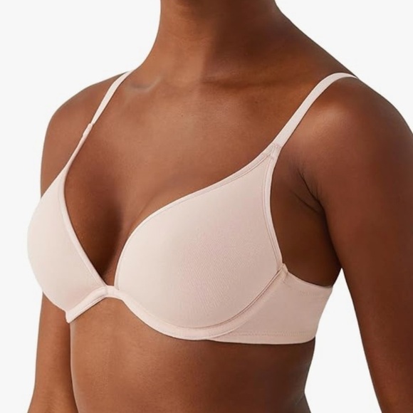 NWT b.tempt'd Women's Cotton to a Tee Plunge Convertible T-Shirt Bra 36B - Picture 3 of 5